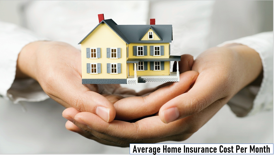 Average Home Insurance Cost Per Month