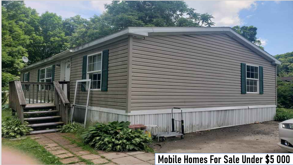 Mobile Homes For Sale Under $5 000