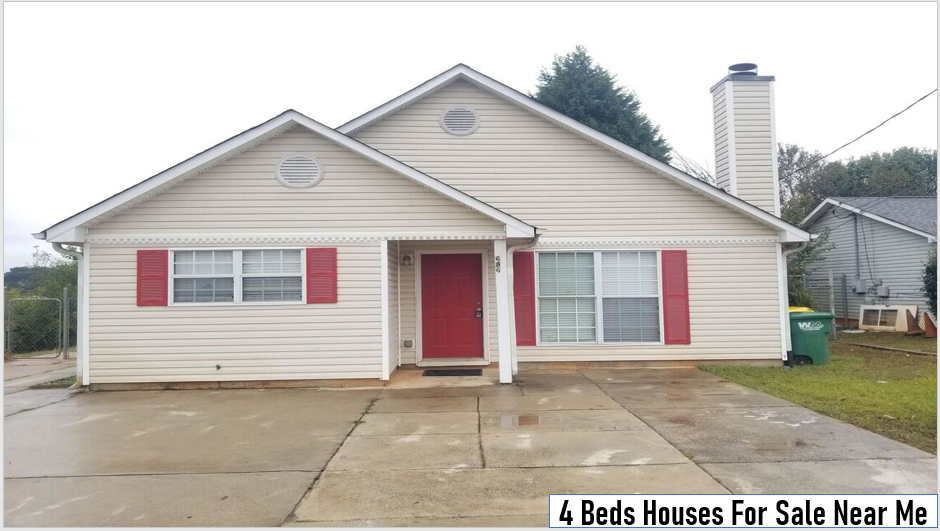 4 Beds Houses For Sale Near Me