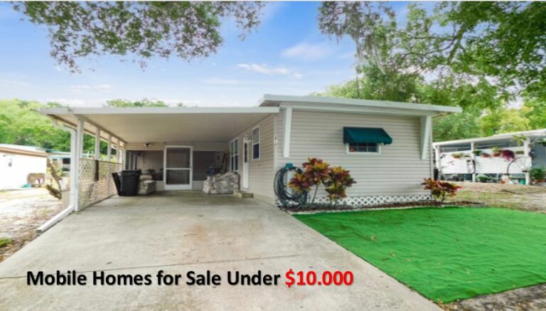 Mobile Homes For Sale Under 10000 768x437 