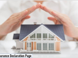 Home Insurance Declaration Page